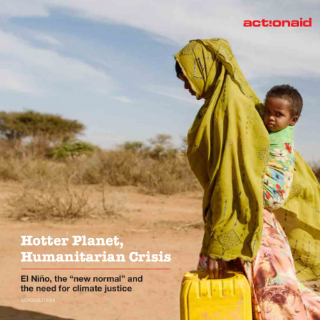 Hotter Planet, Humanitarian Crisis cover