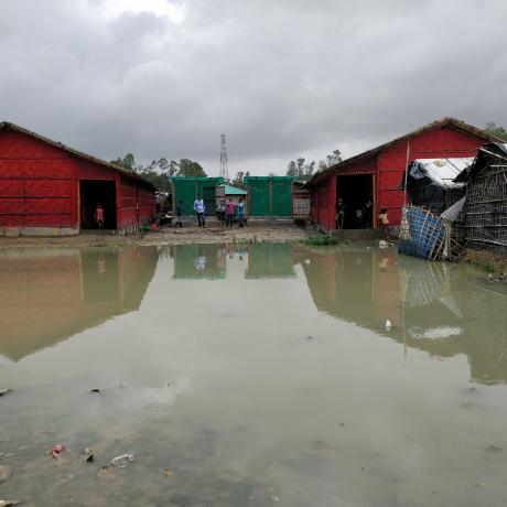 In July, severe flooding killed six and displaced thousands of Rohingya refugees in Cox's Bazar.