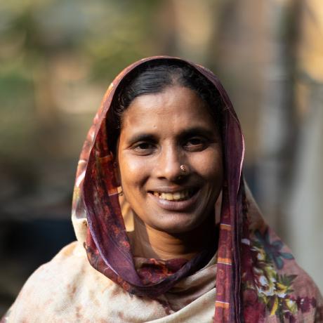 Rina, a farmer and mother from Bangladesh