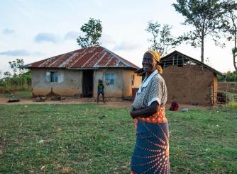 A photo of Mary, a farmer in western Kenya