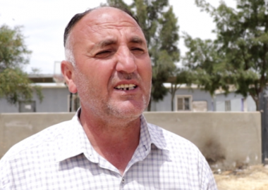 Nidal Younis, the head of the village council of Masafer Yatta