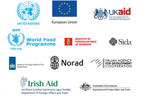A number of logos of organisations that fund our work