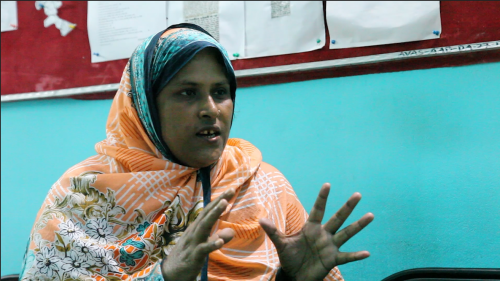 Hawa Begum, a woman first responder