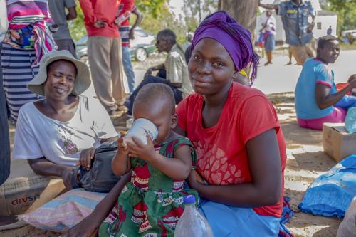 Rumbudzai and her daughter Charmaine, Makoni, Zimbabwe