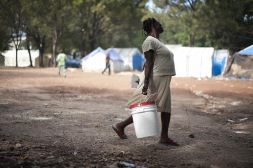 Cholera Kit Distribution - Foyer Monfort, Mariani.