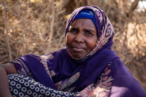 Habiiba Mohamed Ahmed, a thriving farmer despite the drought - Ceel-Hume, Somaliland