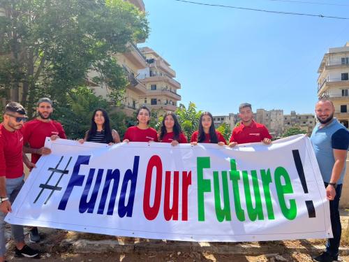 ActionAid Arab Region take part in Environment Day activities, Fund our Future