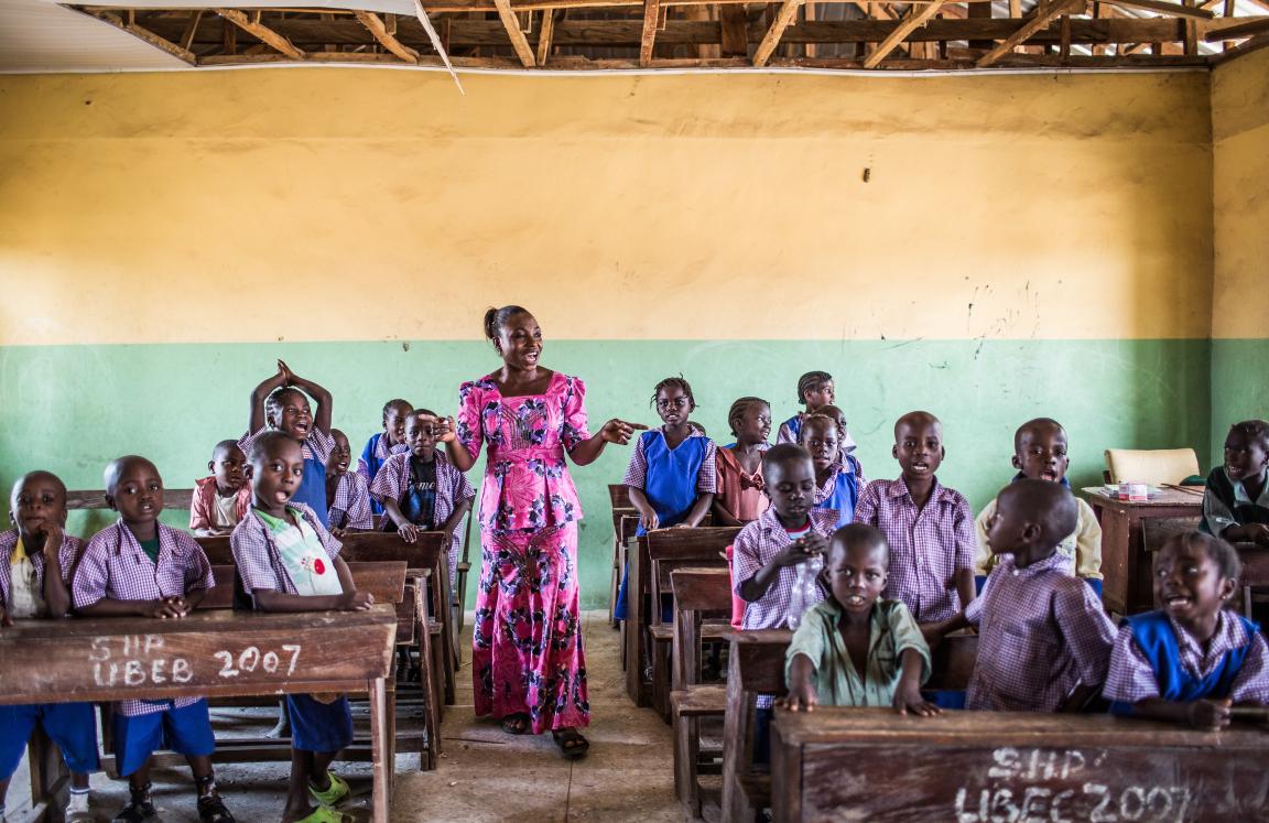 Abayomi is a teacher in Nigeria, whose school could be better funded by better tax measures.