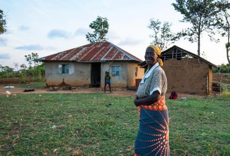 A photo of Mary, a farmer in western Kenya
