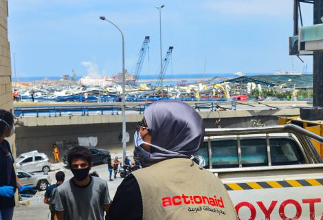 ActionAid's emergency response in Beirut
