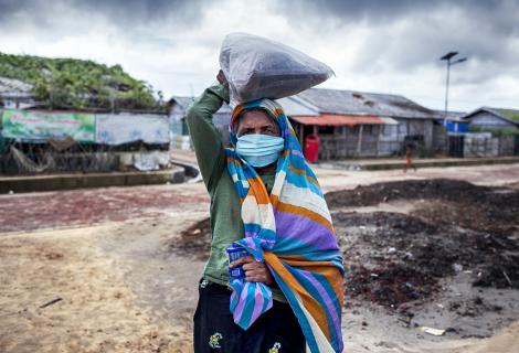 Rohingya Woman, Cox's Bazar