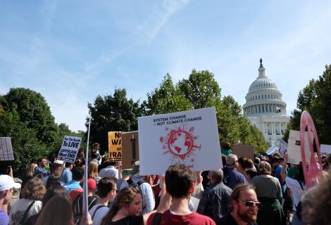 Global Climate Strike, Washington DC