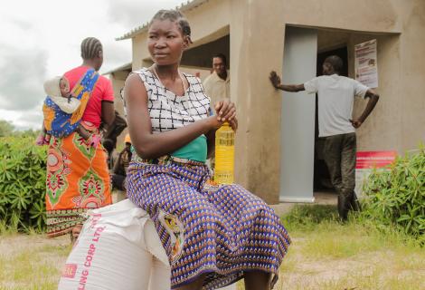 ActionAid Zambia is supporting communities affected by the hunger crisis in Nalolo District 