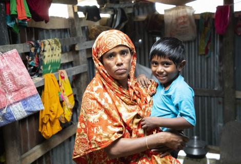 The climate crisis forced Kakoli from her village to find work in the city.