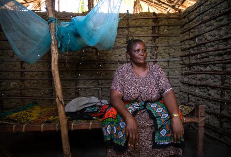 Janet Nyeu Nyange at home