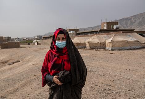 Maliha is a resident of the Shaiday refugee camp near Herat, which is home to 42,000 families.
