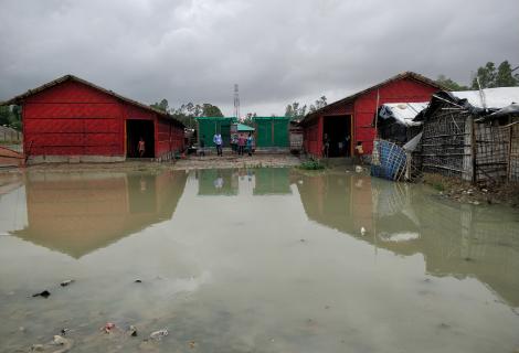 In July, severe flooding killed six and displaced thousands of Rohingya refugees in Cox's Bazar.