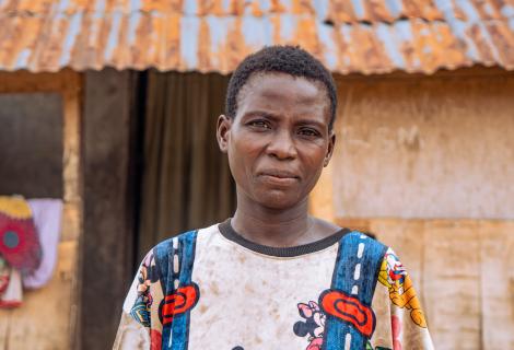 Martha Isaac, a mother and farmer from Nigeria