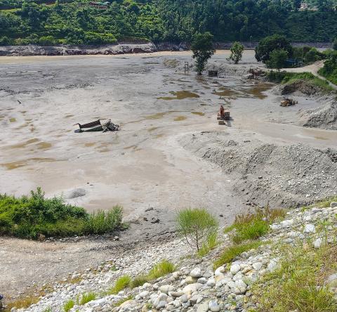 Flash flood and landslide impact