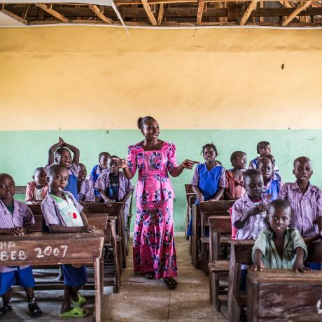 Abayomi is a teacher in Nigeria, whose school could be better funded by better tax measures.