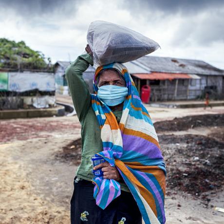 Rohingya Woman, Cox's Bazar