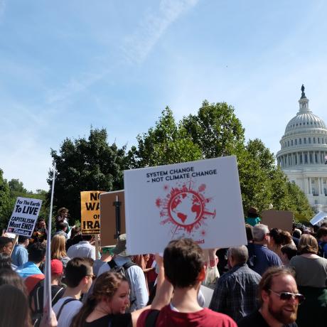 Global Climate Strike, Washington DC