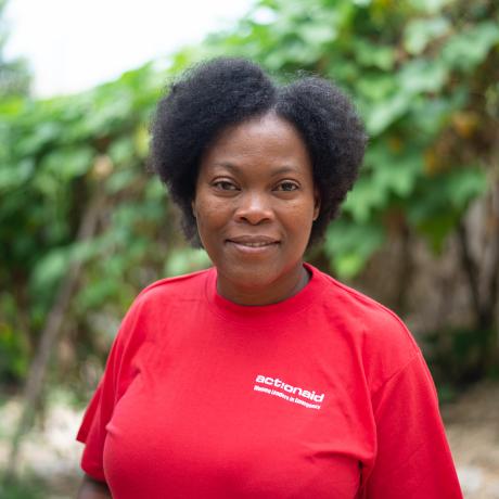 Mona Desir is a nurse and a member of a network of women leaders in Haiti.