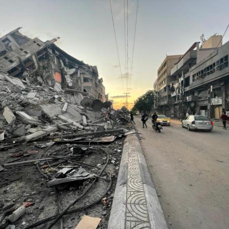 ActionAid’s humanitarian response in Gaza will focus on the most vulnerable groups, including families whose homes have been completely or partially destroyed by Israeli airstrikes. 