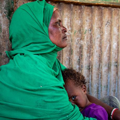 Halimo Ahmed Yusuf, a pregnant mother from Ceel-Dheere, Somaliland