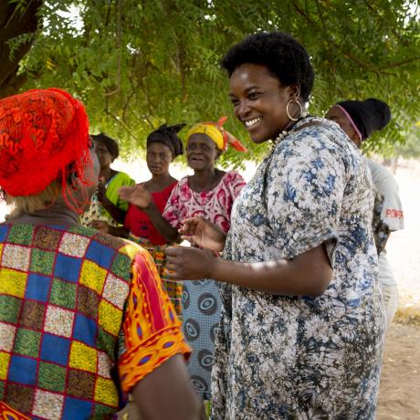 Wunmi Mosaku visits Ghana