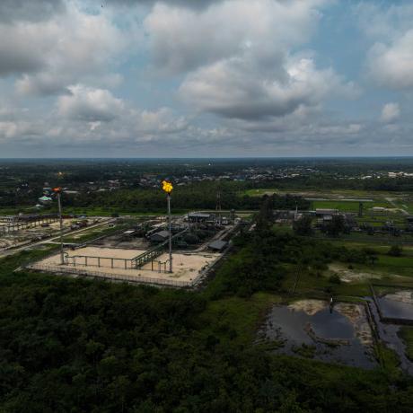 Iwirikan, a community in Nigeria scorched by gas flares - ActionAid