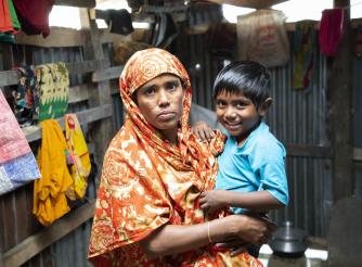 The climate crisis forced Kakoli from her village to find work in the city.