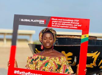 Salomey is a passionate young advocate and a member of the Young Urban Women Movement in Ghana.