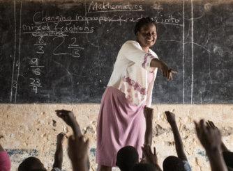 Young Urban Women (YUW) Teleza Banda Primary School Teacher, in Mchinji, Impacted by the cholera outbreak