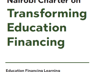 Nairobi Charter on Transforming Education Financing