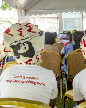 Women farmers from all over Africa gathering in Tanzania to climb Mount Kilimanjaro in a campaign for land rights.