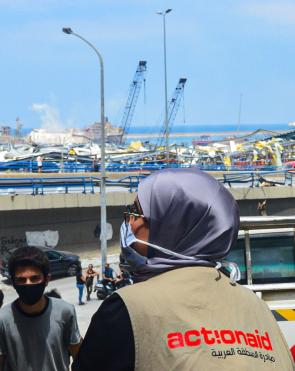 ActionAid's emergency response in Beirut