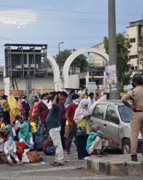 ActionAid India is providing much needed support to vulnerable workers and communities on the frontlines of the Covid crisis.