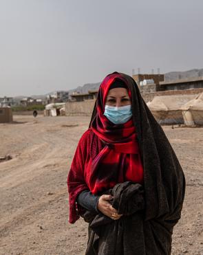 Maliha is a resident of the Shaiday refugee camp near Herat, which is home to 42,000 families.