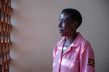 Margaret Kasolo, 57, a nurse at the Kawala Health Center IV in Kampala, Uganda.