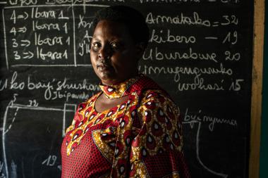 Immaculee Nyirampore, a Rwanda genocide survivor 