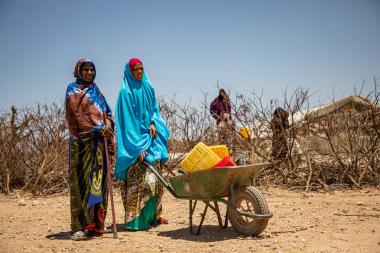 Water collection in Somaliland