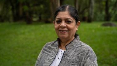 A portrait of Poonam Muttreja